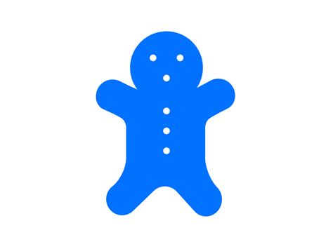 Gingerbread Man By Martin Leblanc For Iconfinder On Dribbble
