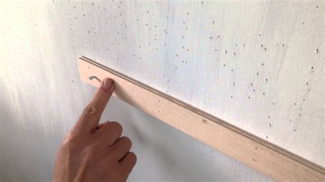 飾り棚 通販 石膏ボード壁 ピンで取り付け 穴を開けない 賃貸ok（tp150wh） Youtube