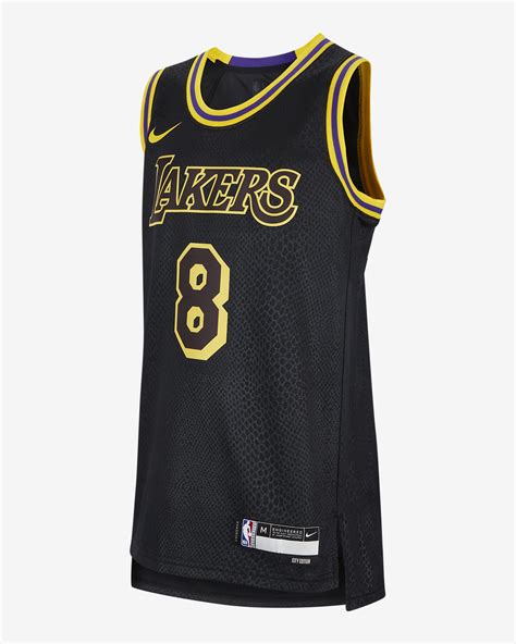 Kobe Bryant Los Angeles Lakers City Edition Older Kids Nike Dri Fit