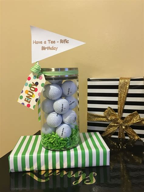 Birthday gift for a Golfer | Golf birthday gifts, Diy gifts, Golf gifts