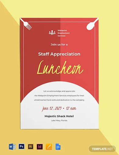 21 Luncheon Invitation Designs And Templates Doc Psd Ai Id Pages Publisher