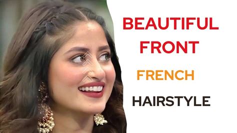 Front French Braid Hairstyle Simple Hairstyle Easy Hairstyle