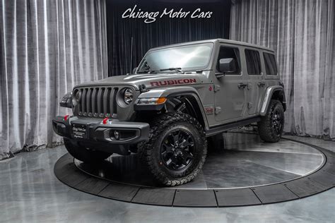 2020 Jeep Wrangler Unlimited Rubicon Suv Msrp 55k Uconnect Cold