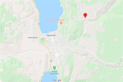 A handy pdf map noting local trails, parks and amenities.; Fire up Campbell Mountain deemed not a concern - Penticton Western News