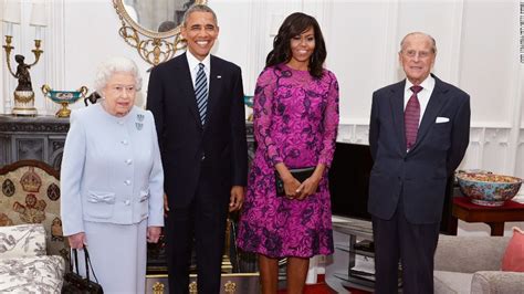 The Obamas Meet British Royalty