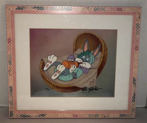 This Framed Baby Bugs Bunny Limited Edition Numbered Animation Cel