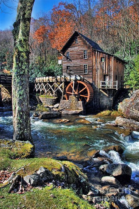 Water Mill In Autumn Photograph By Jill Battaglia