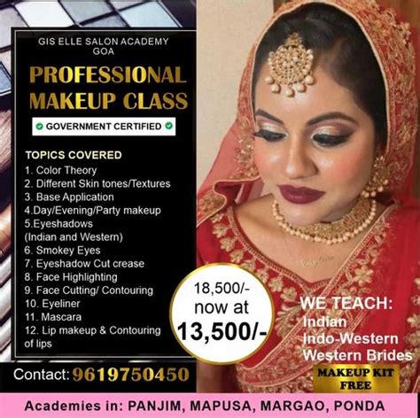 Offline Women Professional Makeup Artist Course Rs Month ID