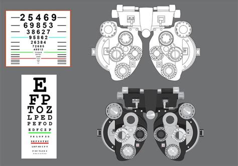 Eye Test Chart 183354 Vector Art At Vecteezy