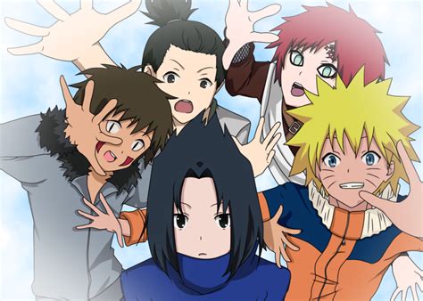 Naruto And His Friends By Finding The Key On Deviantart