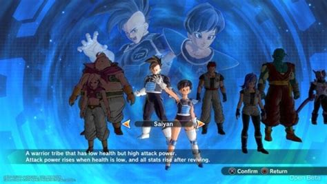 The art of battle now. Dragon Ball Xenoverse 2: All Character Races and Gender Perks