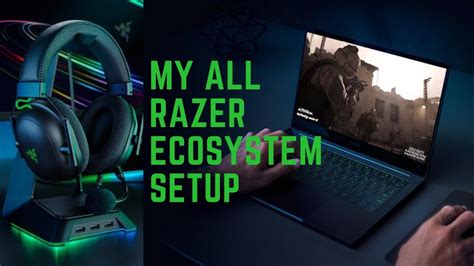 Razer Gaming Laptop Setup Unboxing Razer Blackshark V2 Gaming Headset