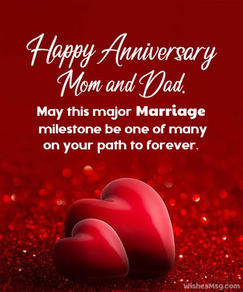 Wedding Anniversary Wishes For Parents WishesMsg