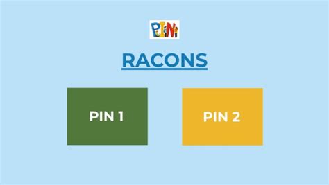 Racons Pin