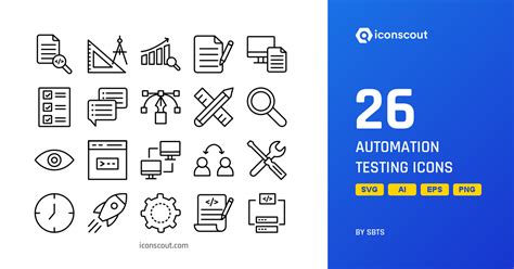 Download Automation Testing Icon Pack Available In Svg Png And Icon Fonts