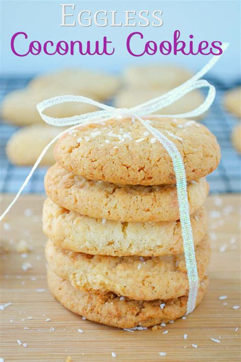 Let the cookies cool for 5 minutes before removing from hi kathy, i love your recipes! Eggless Coconut cookies - COCONUT VIETNAM