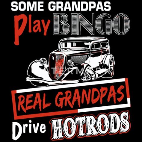 Grandpa Some Grandpas Play Bingo Real Grandpas Mens Hoodie Spreadshirt