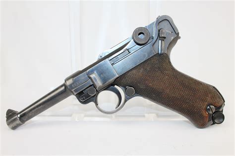 Wwi Wwii Weimar World War Luger Pistol 9mm Antique Firearms 003