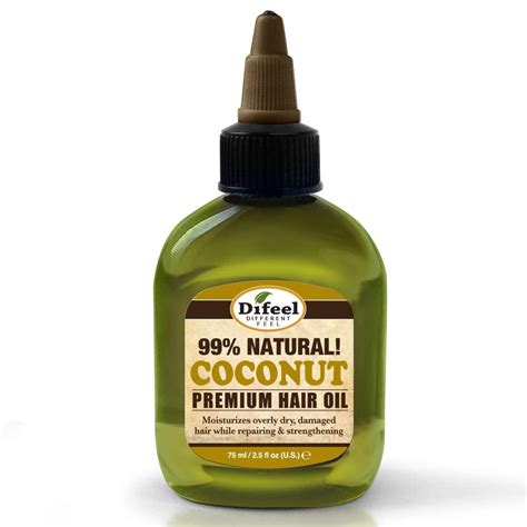 Difeel Premium 99 Natural Deep Conditioning Coconut Hair Oil 25 Oz