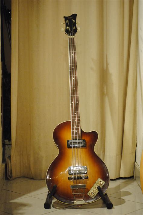 Hofner Club Bass 1966 Sunburst Bass For Sale Rome Vintage Guitars