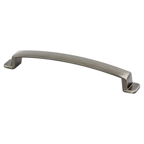 Berenson Oasis 6 516 Inch Center To Center Brushed Tin Cabinet Pull