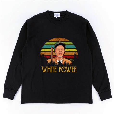 Funny White Power Sunset Shirt Kutee Boutique