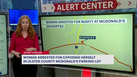 saugerties police woman ran naked around mcdonald s parking lot