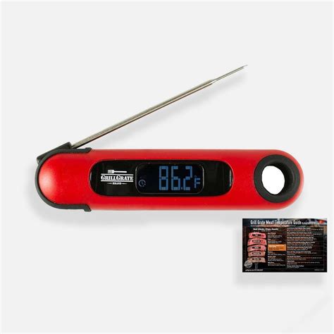 Grill Grate Black Et732 Black Bbq Smoker Meat Thermometer Home And Garden