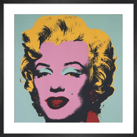 Marilyn 1967 On Blue Ground Art Print By Andy Warhol King And Mcgaw