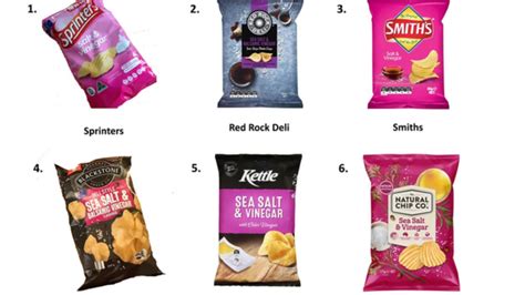 Salt And Vinegar Chips Australian Redditor Claims Aldis Sprinters Has The Most Intense Taste