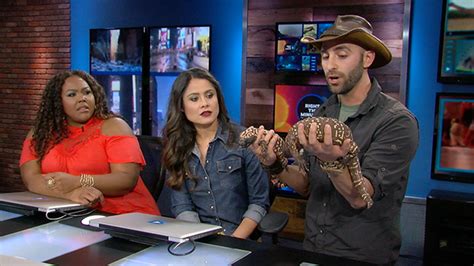 Coyote Peterson Brings Reptiles To Rtm Rtm Rightthisminute