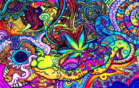 Psychedelic Love Drawing