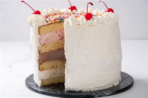 Ice Cream Birthday Cake Recipe Michelina Sayre