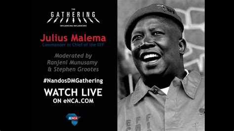 Julius Malema At The Gathering Youtube