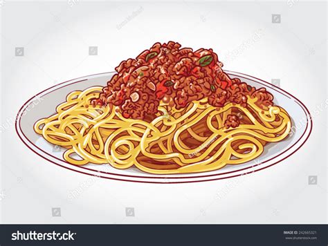 2171 Spaghetti Bolognese Illustration Images Stock Photos And Vectors