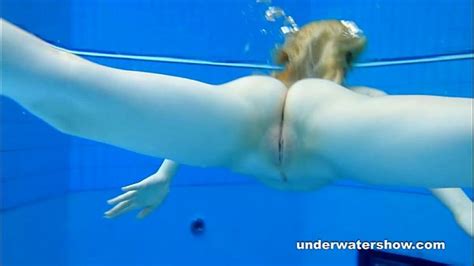 Cute Lucie Is Stripping Underwater Xnxx