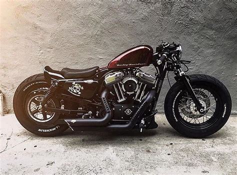 Discover all the details it hides! overboldmotorco: @jtranphotos #sportster #harley #bobber # ...