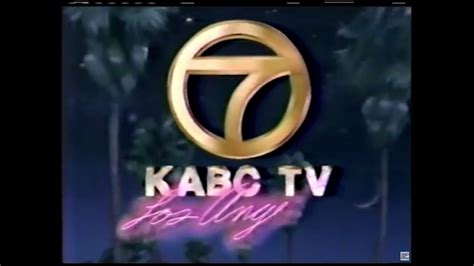 Kabc Tv Channel 7 Eyewitness News 6pm Intro 1988 Youtube