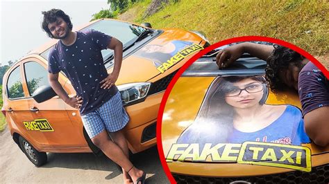 we turned our car into a fake taxi youtube