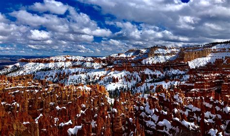 Winter Hiking In Bryce Is Incredible Snow Cover Is Incredible Right