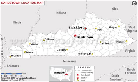 Where Is Bardstown Kentucky