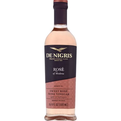 De Nigris Wine Vinegar Sweet Rose 169 Oz Instacart