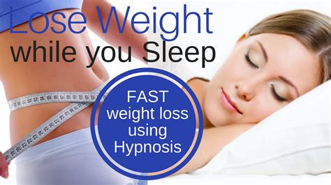 lose weight while you sleep fast weight loss hypnosis listen for 28 days youtube