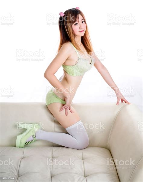 Sexy Asian Girl Model Cosplay Lingerie Bikini Maid