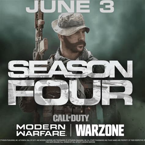 Call Of Duty Warzone Season 4 Coming June 3 Call Of Duty Modern