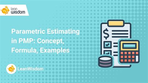Parametric Estimating In Pmp Concept Formula Examples