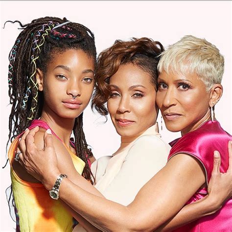 Then And Now Jada Pinketther Mum And Willow Smith Miss Petite