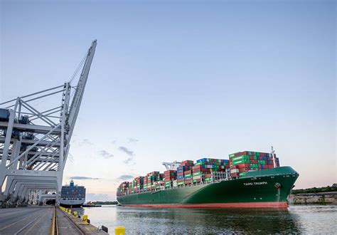 Georgia Ports Authority Container Demand Eases In November Savannah