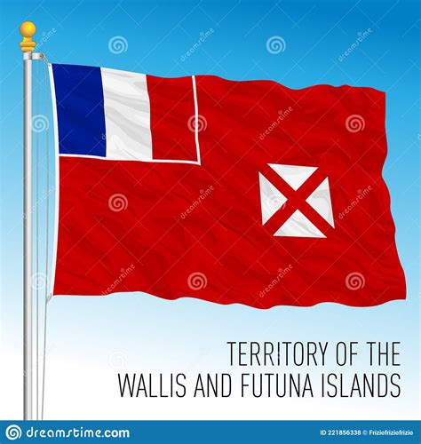 Wallis And Futuna Flag French Territory Overseas Oceania France