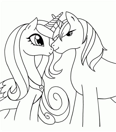 My Little Pony Shining Armor Coloring Pages - Coloring Home